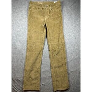 Levi's 314‎ Jeans Womens 27x30 Shaping Straight Corduroy Stretch Irregular NWT
